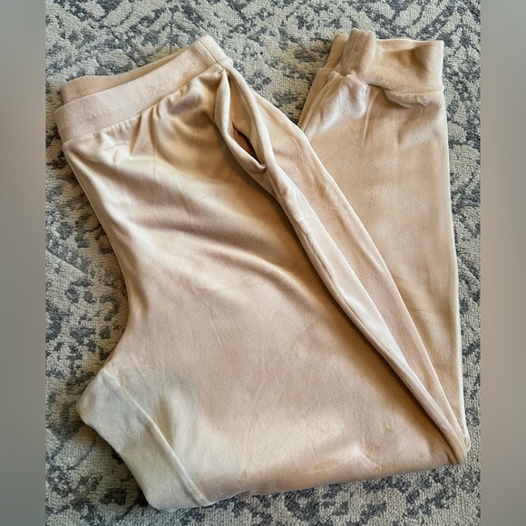 Express Pants - NWOT!!  Women’s Size M Peach Express Velour Jogger Sweatpants